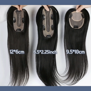 Lace Wig Toppers Hand-made Lace Mono Base Hairpiece For Women 6 Popular Colors 12*6 cm base size - FShine Shop